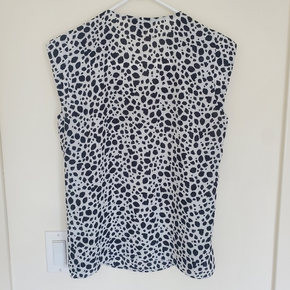 Banana Republic Factory Dalmatian Print Blouse - Picture 5 of 8